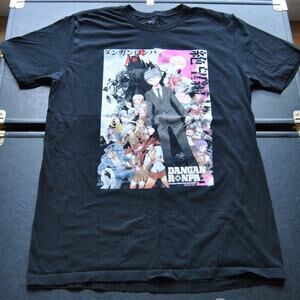 Dangan Ronpa 3 Large Black Short Sleeve Shirt